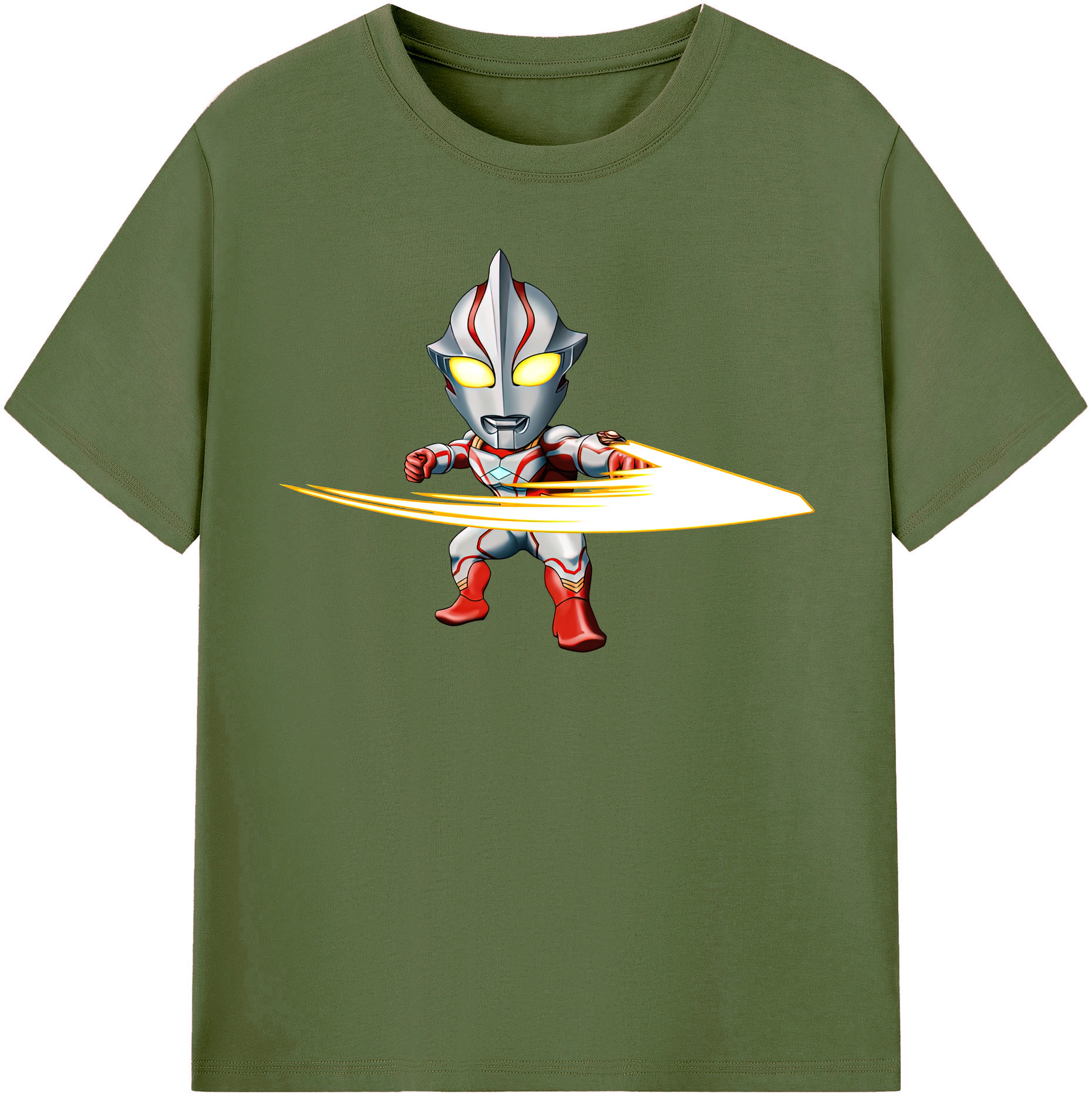 （画像用） ウルトラマン Ultraman 綿100％半袖Tシャツ（フロントプリント）